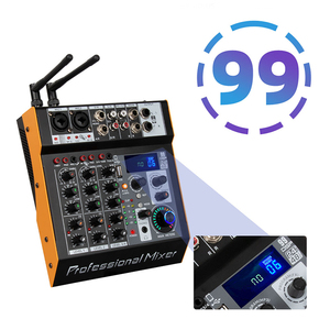 Мини портативный 6-канальный микрофон 99 Dsp Dj контроллер/аудио консоль микшер аудио система усилитель мощности микшер 6 каналов - Product Image 2