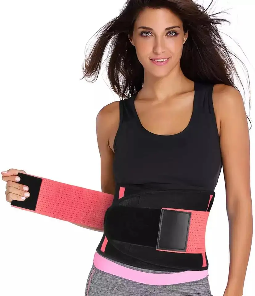 Cintura di protezione della vita in Neoprene all'ingrosso della fabbrica avvolgere la schiena supporto lombare Brace Sweet Stomach Sweat Waist Trainer Trimmer Belt