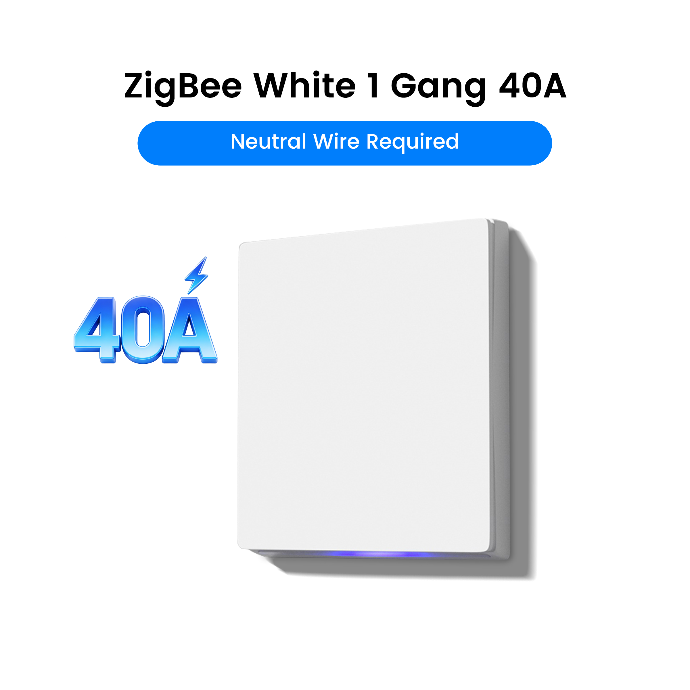 Blanco (ZigBee EU-1 Gang)