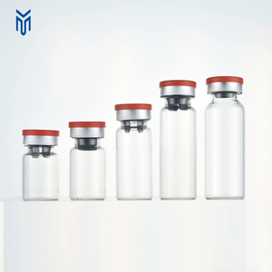 3ml 5ml 6ml 7ml 8ml 10ml 15ml 20ml rõ ràng hổ phách đông khô bột chai hình ống thủy tinh nhỏ tiêm lọ với cao su Stopper - Product Image 4