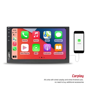 7 pollici universale Touch Screen Car Audio Player RDS porta USB controllo del volante Carplay-Android funzioni Auto sistema Linux - Product Image 2