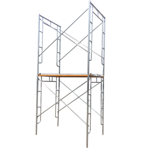 Conjunto de marco de escalera de hormigón de China caminar a través de andamios metal H sistema de encofrado para la construcción de edificios - Product Image 3
