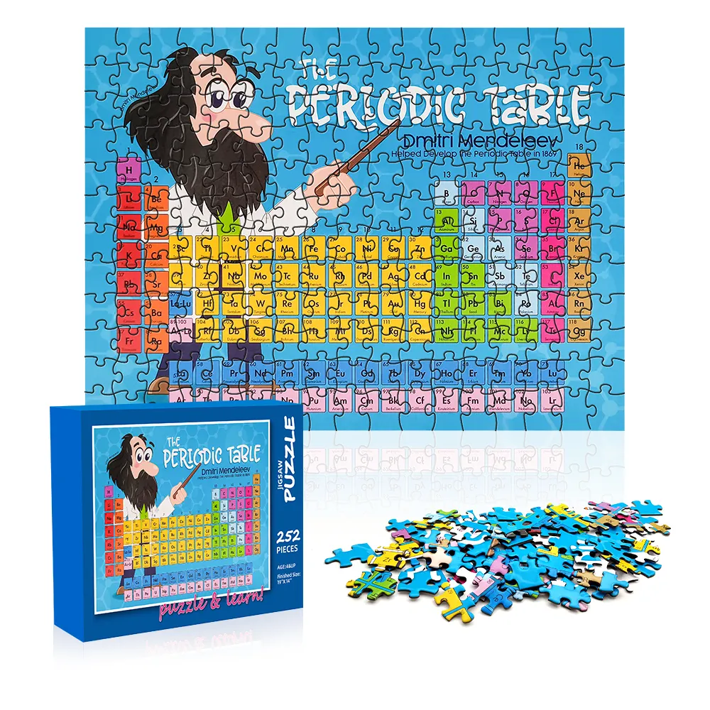 Fabricant de Puzzles éducatifs pour enfants, vente en gros, OEM, personnalisé, 200 pièces