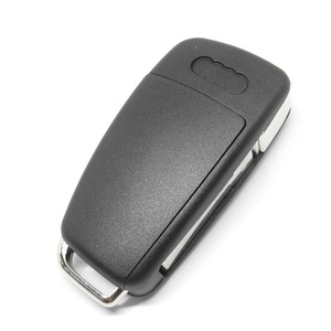 กุญแจรีโมทรถยนต์พับได้3ปุ่ม,Fob สำหรับ A-Udi A2 A3 A4 A6 A6L A8 Q7 TT กุญแจรีโมทกุญแจ315 Mhz ID48 - Product Image 2