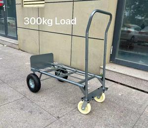 4輪ハンドトロリーを備えた2つの1つの多機能大負荷容量ハンドリフトトラック - Product Image 6