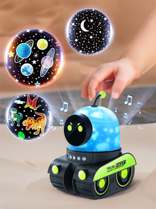 8 संगीत 6 फिल्मों के साथ बच्चों के प्रोजेक्टर के लिए एलईडी नाइट लाइट - Product Image 4