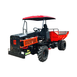 新型64HP 4WD柴油动力农用机械最大3吨装载4轮驱动运输车驾驶室拖拉机带泵出口 - Product Image 2