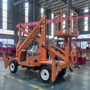 Hochwertige 10M-34M Hubarbe its bühne Ausleger lift Diesel elektrische Kern komponenten-Motor Getriebe motor für den Bau - Product Image 2