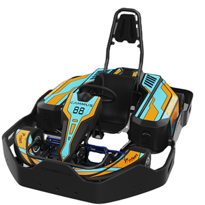 Yetişkin eğlence rekabetçi Go kart gelişmiş çerçeve kazasında koruma çift motor sürümü Go kart - Product Image 1