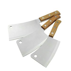 كليفر 7 بوصة من الفولاذ المقاوم للصدأ بمقبض مريح مطبخ منزلي ومطعم للطبخ والخضروات - Product Image 4