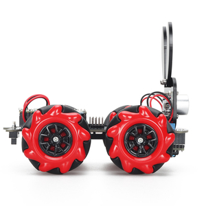 Tscinbuny açık kaynak Pico rparduino kırmızı Mecanum tekerlek 4WD tavşan PCB akıllı Robot araç kiti Arduino programlama için