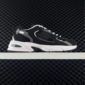 Sneakers de course rétro noir et blanc pour l'hiver, logo personnalisé, respirantes, pour hommes, entraînement, jogging - Product Image 1