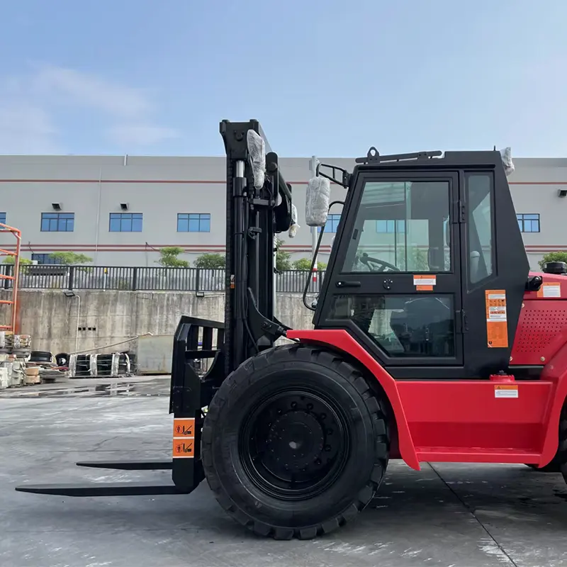 Mini 1.5 2 3.5 5 7 8 Ton 4x4 4wd dizel elektrikli belden tüm bozuk arazi forklifti kamyon satılık