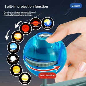 Elektrik güneş sistemi modeli sekiz gezegen ilkokul öğrencileri için setleri bilim mühendislik oyuncaklar galaktik astronomi için - Product Image 4