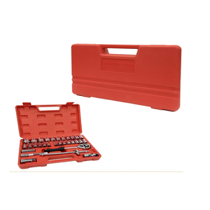 32個セットCr-Vメカニックソケットラチェットレンチツールセットコンビネーションツールセットハンドリペアツールキット (車両用) - Product Image 2
