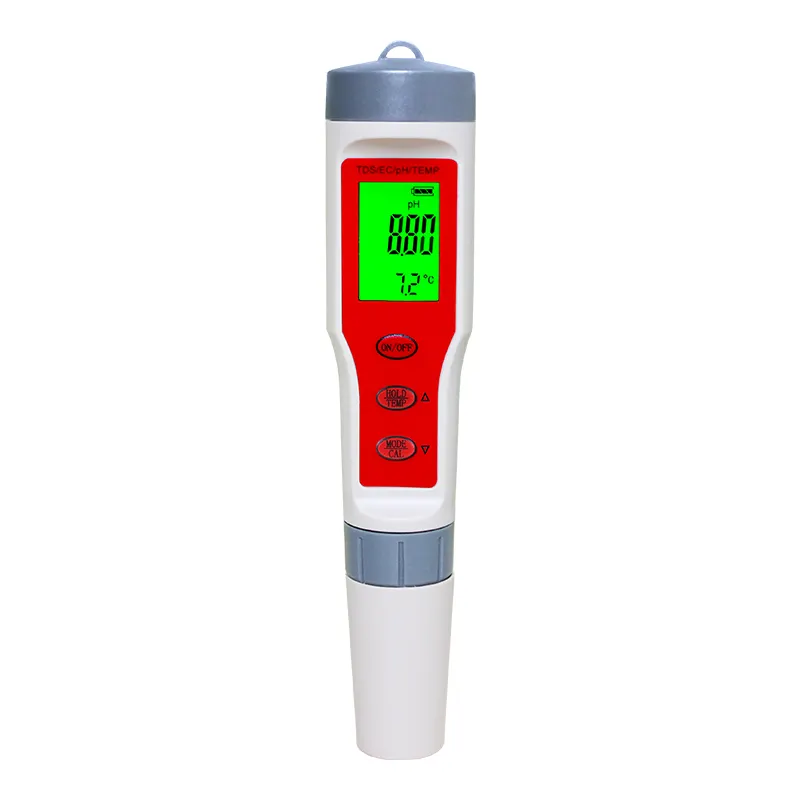 4 in 1 hochgenaues TDS/TEMP/EC/PH-Messgerät und Wasser tester Für Leitungs wasser und reines Wasser