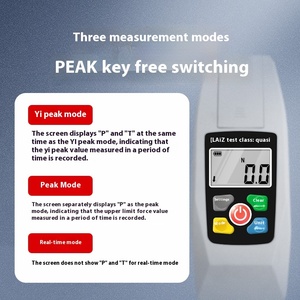 Taşınabilir yarı-dijital ekran SG yay dinamometre itme-çekme ölçüsü Test makinesi için çekme kuvveti basıncı - Product Image 4