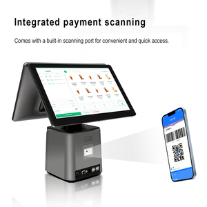 เครื่องบันทึกเงินสดระบบ POS แบบออลอินวัน พร้อมหน้าจอสัมผัส สำหรับร้านอาหาร ร้านค้าปลีก รองรับ Windows 10 พร้อมเครื่องพิมพ์ใบเสร็จ - Product Image 4