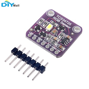 TCS34725 Digital RGB Color Módulo de Sensor con filtro IR RGB LED resistencias para Arduino