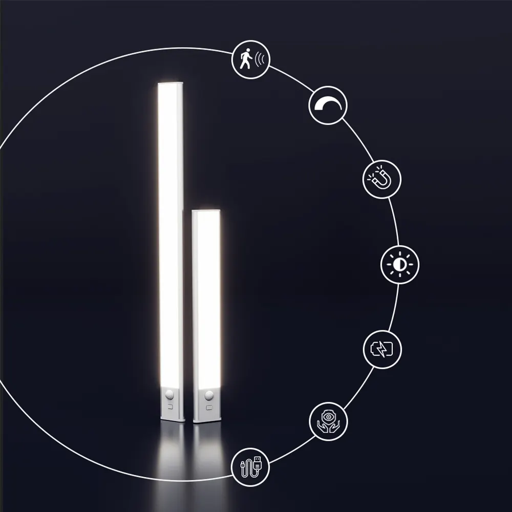Armadio cucina libro luce armadio illuminazione regolabile CCT dimmerabile LED Motion Cabinet Light con sensore