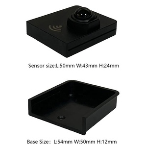 Wiederauf ladbarer Akku Drahtloser PIR-Bewegungs sensorsc halter 433MHz PIR-Bewegungs sensor