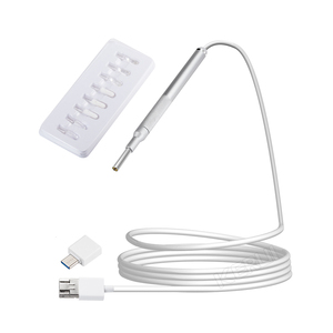 <span class=keywords><strong>KERUI</strong></span> WifiハンドヘルドUsb耳ワックス除去キットスコープ耳鏡ビデオポータブル480Pソフトワイヤー内視鏡カメラ可視耳スクープ