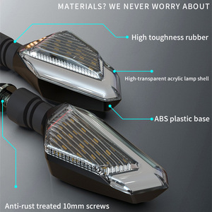 KEBOSIED motosiklet dönüş sinyali 22 leds iki renk dönüş sinyali V motosiklet LED dönüş ışığı - Product Image 3