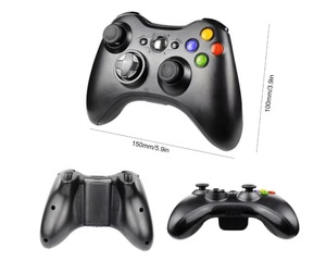 ワイヤレスXbox 360ゲームコントローラーデュアル振動ターボ対応Xbox 360/360スリムPC振動モーターを備えたWindows - Product Image 6