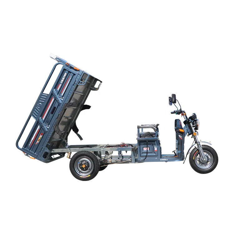 Hot Truk Dumper Kabin Kargo Tiga Roda Dumper Kargo Sepeda Roda Tiga 3 Wheeler Kargo Sepeda Roda Tiga