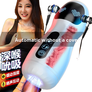 Giocattolo del sesso della muffa invertita automatica del masturbatore di riscaldamento maschio intelligente adulto - Product Image 3