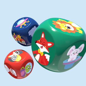 Unisex Children's Story <strong>Dice</strong> <strong>Game</strong> Cube Imagination &amp; Logic Training Develops Intelligence &amp; Other Educational <strong>Toys</strong> for Kids - Product Image 5