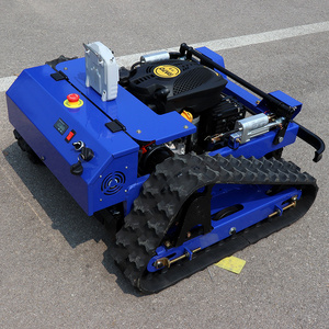 小型クローラー自動芝刈り機ロボット商用多機能リモートコントロールファーム芝刈り機 - Product Image 4