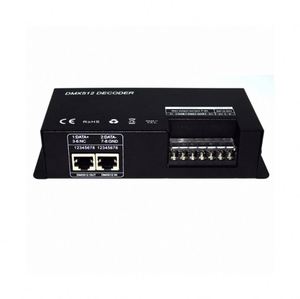 DMX RJ45 DMX-Beleuchtungs projekt DMX-Controller RGBW 4-Kanal-DMX512-Decoder für Bühnen lichter