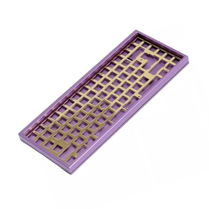 Kunden spezifische Präzisions-CNC-Bearbeitungs tastatur Aluminium CNC bunte Tastatur Cnc Mechanische Tastatur - Product Image 5