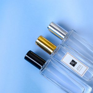 <strong>5ml</strong> 10ml Empty Square Clear Glass Roll on <strong>Bottle</strong> <strong>With</strong> Gold Black <strong>Cap</strong> Stainless Steel Roller for Essential Oil Perfume - Product Image 3