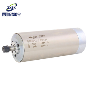 Changsheng GDZ-80-1.5(4) 1.5KW 80mm 4bearings Inside ER11 24000RPM High Qualtity <strong>400HZ</strong> AC <strong>Spindle</strong> <strong>Motor</strong> for Cnc Router - Product Image 3