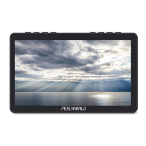 FEELWORLD F5 Pro จอภาพกล้อง V4 6นิ้ว, จอภาพแบบสัมผัสกล้อง DSLR กล้อง HDMI DSLR จอภาพภาคสนาม F970ชุดจ่ายไฟโดยตรง - Product Image 1