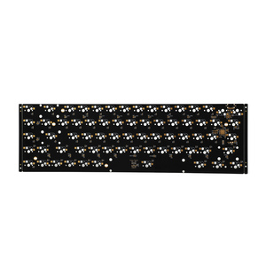 คีย์บอร์ดไร้บัดกรี Pcb 95 96คีย์,ไม่มีการบัดกรีด้วยแสง Iso พร้อม Rgb - Product Image 1