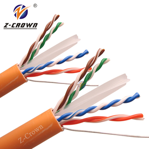 0.5毫米网络软vcom utp cat6 23awg贴片0.57 cca局域网电缆 - Product Image 1