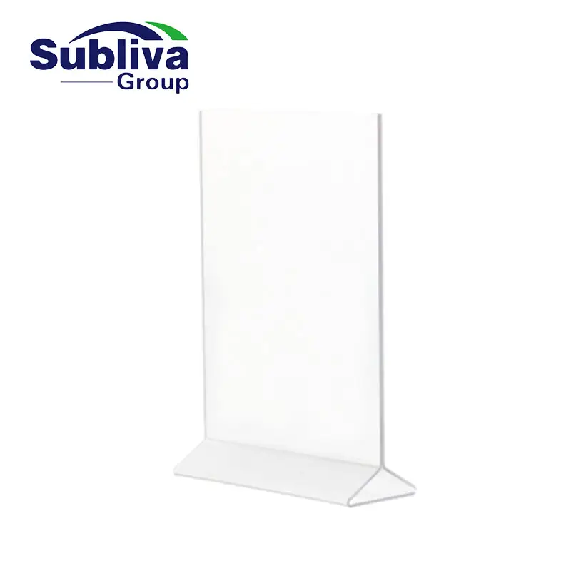 A5/A4 Acrylic Sign Holder、A5 Size Acrylic Table Top Menu Holder