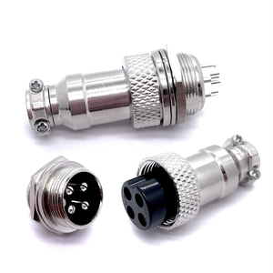 Soulin สายเชื่อมต่อ GX20 GX16ไฟฟ้ากันน้ำ2 3 4 5 6 7 8 9 10ช่องเสียบปลั๊กวงกลม - Product Image 2