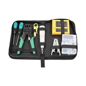 Hand <strong>Tool</strong> Set Professional Crimping <strong>Tool</strong> Telecom Installation Repair Electrical Rj45 Network <strong>Tool</strong> <strong>Kit</strong>