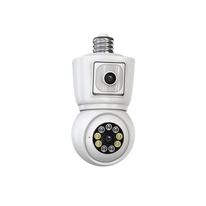 3MP UHD ICsee приложение с двумя линзами Bluetooth E27 PTZ IP-купольная камера AI Humanoid обнаружения полноцветный CCTV Домофон Радионяня - Product Image 4