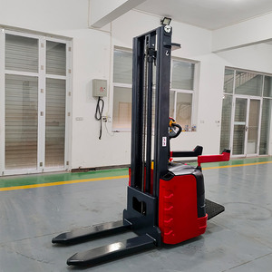Çin'de yapılan tam elektrikli istifleyici 2-ton kapasiteli yükleme ayakta elektrikli istifleyici 1.6m 4 metre - Product Image 3
