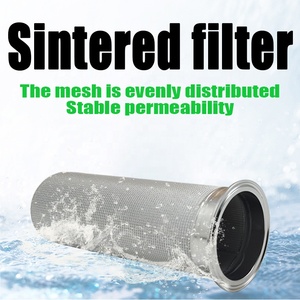 LIANDA 1-100 Mikron Metallfilterrohr kundenspezifischer Edelstahl-Gipsfilter-Wasserfilter für die Flüssigkeitsfiltration