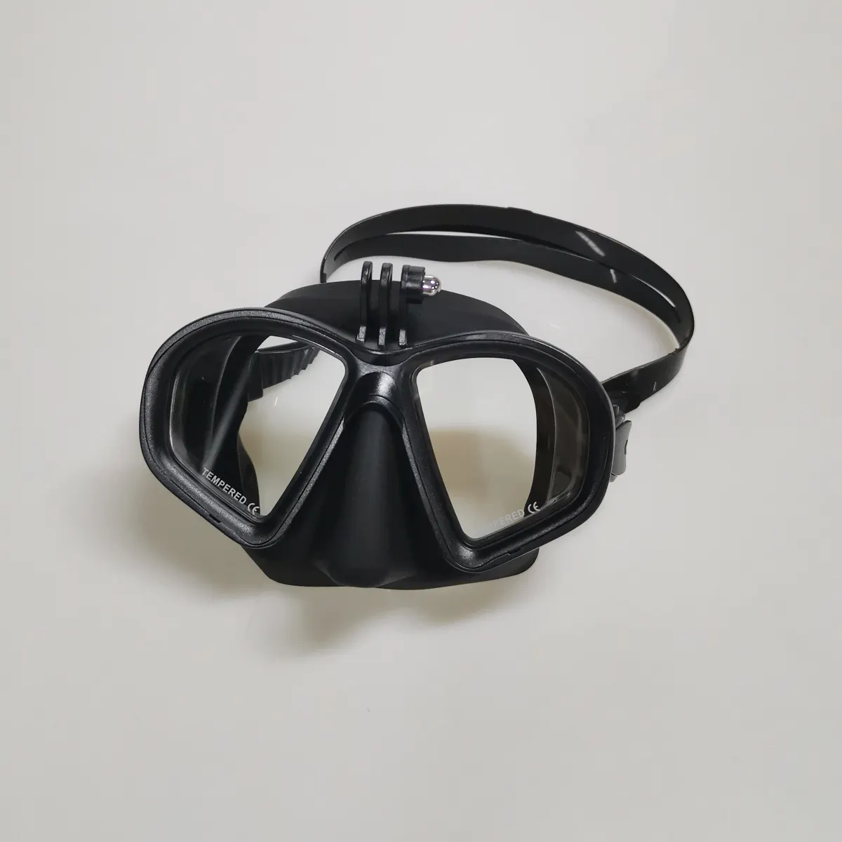 Maschera subacquea professionale di vendita calda maschera subacquea fotocamera sportiva Scuba Snorkel occhialini da nuoto per GoPro