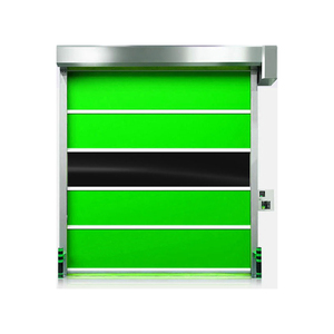 Porte de garage souterrain à enroulement rapide à reconnaissance faciale automatique, porte à enroulement rapide de type turbine pour entrepôt - Product Image 6