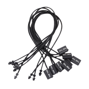 <strong>String</strong> <strong>Loop</strong> <strong>Hang</strong> Tag Rope Black Eco-friendly Seal Tags <strong>String</strong> for Garment Tag <strong>String</strong> Fastener - Product Image 2