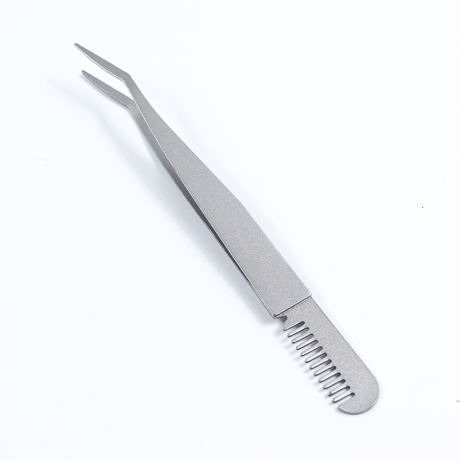 B-comb tweezer silver
