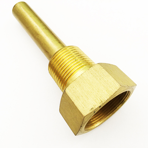 China fornecedores termopar personalizado aço inoxidável rosca <span class=keywords><strong>thermowell</strong></span> instalação tipo bainha latão - Product Image 6